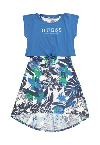 GUESS Abito  navy / blu reale / verde / bianco