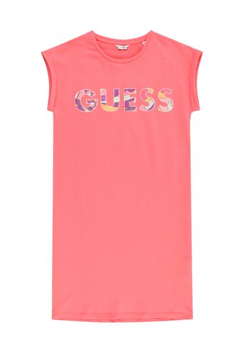 GUESS Maglietta  verde pastello / lilla scuro / arancione chiaro / rosa