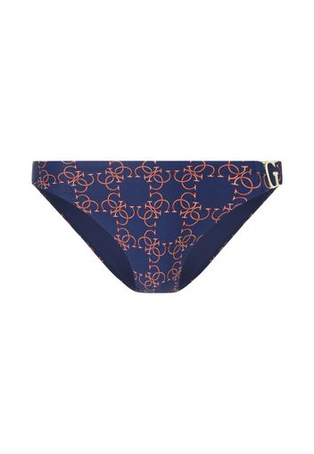 GUESS Pantaloncini per bikini  navy / rosso / bianco