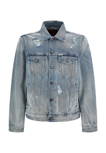 GUESS Giacca di mezza stagione  blu denim / blu chiaro