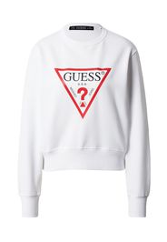 GUESS Felpa  bianco / rosso / nero