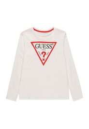 GUESS Maglietta  rosso / nero / bianco