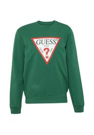 GUESS Felpa 'AUDLEY'  verde / rosso / nero / bianco