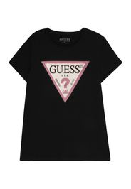 GUESS Maglietta  beige / cioccolato / rosa chiaro / nero