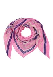 GUESS Foulard 'KEFIAH'  giallo pastello / lilla scuro / rosa chiaro / bianco