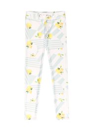 GUESS Leggings  opale / limone / bianco