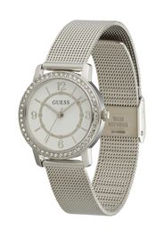 GUESS Orologio analogico  argento / bianco