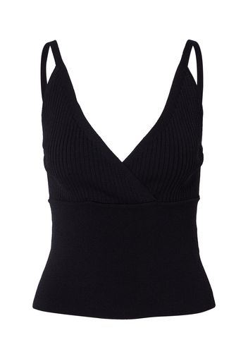 Guido Maria Kretschmer Collection Top in maglia 'Camilla'  nero