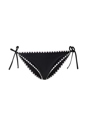 Guido Maria Kretschmer Collection Bikinihose 'Lea'  nero / bianco