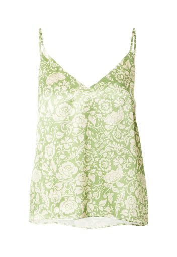 Guido Maria Kretschmer Collection Top 'Carolin'  beige / verde