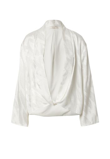 Guido Maria Kretschmer Collection Camicia da donna 'Henrieke'  bianco / argento