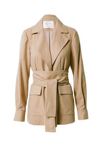 Guido Maria Kretschmer Collection Blazer 'Allie'  beige scuro / bianco