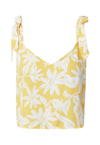 Guido Maria Kretschmer Collection Top 'Aurelie'  giallo / bianco