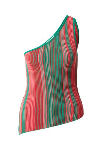 Guido Maria Kretschmer Collection Top in maglia 'Ria'  verde / arancione / rosa / rosso