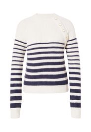 Guido Maria Kretschmer Collection Pullover 'Denise'  bianco / blu