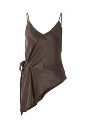 Guido Maria Kretschmer Collection Top 'Rafaela'  marrone scuro