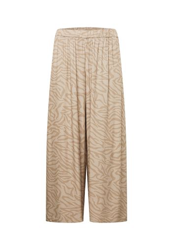 Guido Maria Kretschmer Curvy Collection Pantaloni 'Senta'  beige / verde