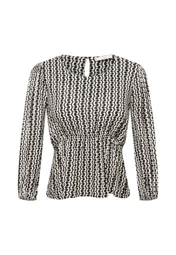 Guido Maria Kretschmer Curvy Collection Camicia da donna 'Carmina'  nero / bianco