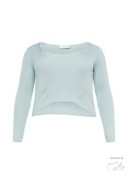 Guido Maria Kretschmer Curvy Collection Pullover 'Daphne'  blu chiaro