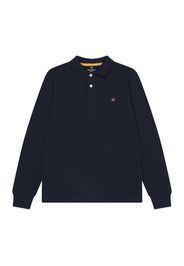 Hackett London Maglietta  blu scuro / giallo