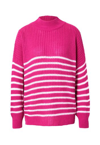 Hailys Pullover 'Muriel'  fucsia / bianco