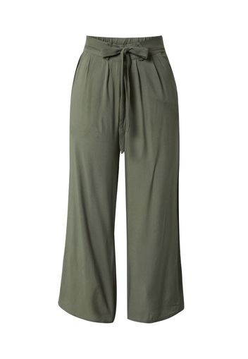 Hailys Pantaloni con pieghe 'Cira'  verde scuro