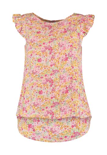 Hailys Camicia da donna  giallo / verde / rosa / bianco