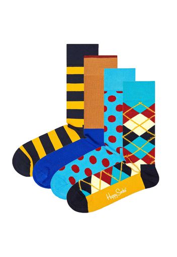 Happy Socks Calzino  curry / nero / turchese / blu reale