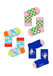 Happy Socks Calzino 'Over The Rainbow'  blu / acqua / verde / rosa