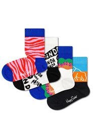 Happy Socks Calzino  blu / rosa / nero / bianco