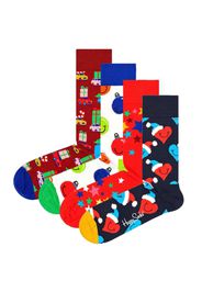 Happy Socks Calzino  blu scuro / rosso / rosso vino / bianco