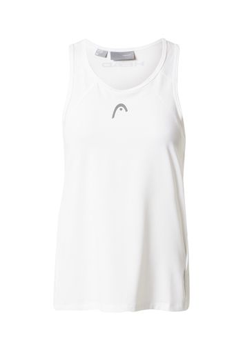 HEAD Top sportivo 'CLUB 22'  bianco / grigio