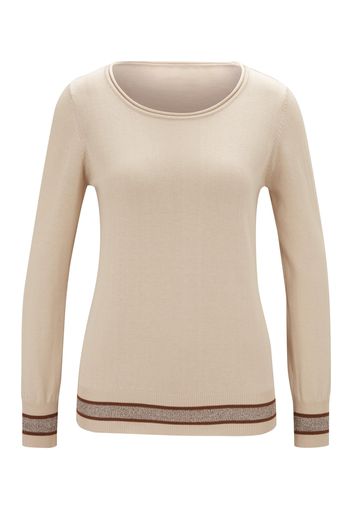 heine Pullover  cipria / argento / marrone