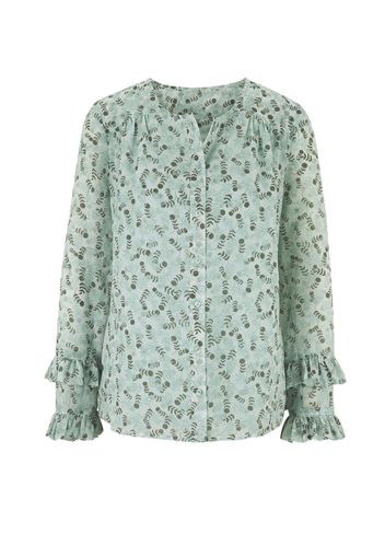 heine Camicia da donna  blu / verde