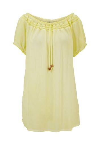 heine Camicia da donna  giallo pastello