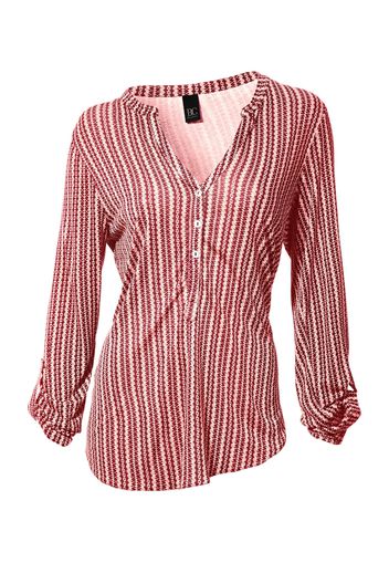 heine Camicia da donna  écru / rosso scuro