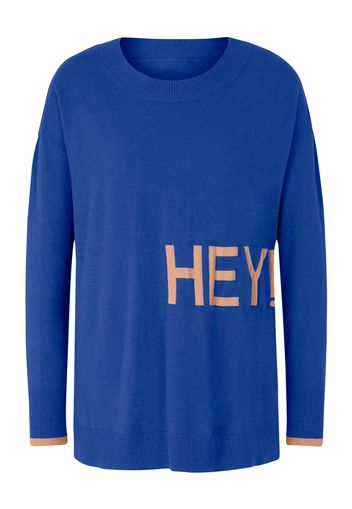 heine Pullover  blu reale / marrone chiaro