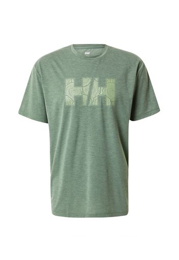 HELLY HANSEN Maglia funzionale 'SKOG'  smeraldo / verde chiaro