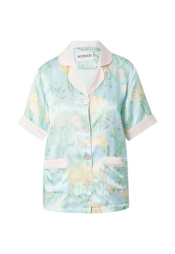 Helmstedt Camicia da donna 'Kanta'  blu cielo / giallo pastello / verde chiaro / crema