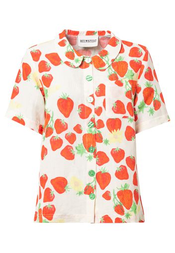 Helmstedt Camicia da donna  crema / giallo / verde / rosso arancione