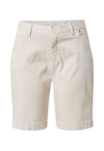 Herrlicher Pantaloni chino  bianco lana