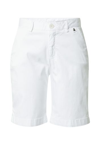 Herrlicher Pantaloni chino  bianco