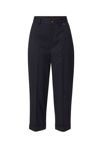 Herrlicher Pantaloni con piega frontale  navy / grigio chiaro