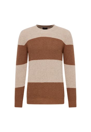 Herrlicher Pullover  beige sfumato / marrone