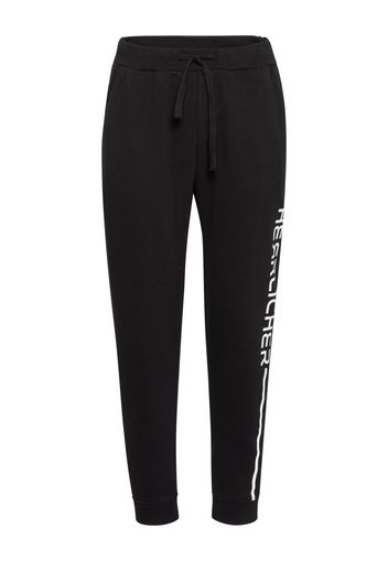 Herrlicher Pantaloni 'Kevin'  nero / bianco