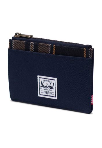 Herschel Portamonete 'Oscar II'  navy / marrone / arancione / bianco