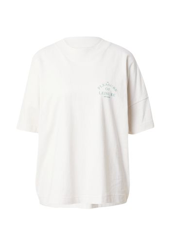 Hey Soho Maglia extra large 'PLEASURE OF LEISURE'  bianco / verde