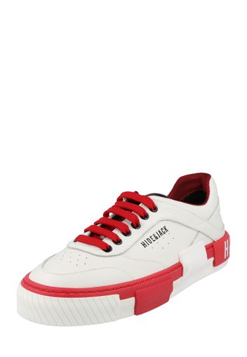 Hide&Jack Sneaker bassa  bianco / rosso / rosso scuro