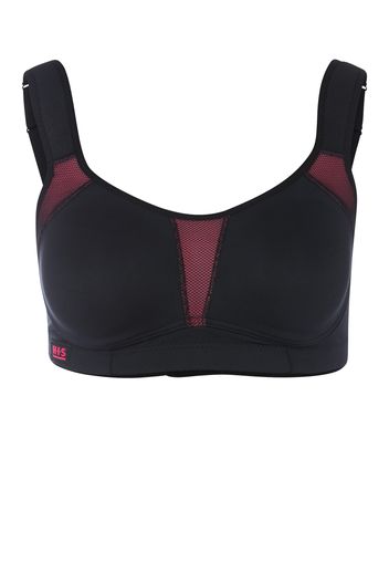 H.I.S Reggiseno  bordeaux / nero