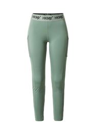 HKMX Pantaloni sportivi  verde / nero